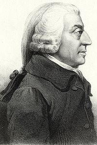 Adam Smith fue un filósofo escocés social y un pionero de la economía política