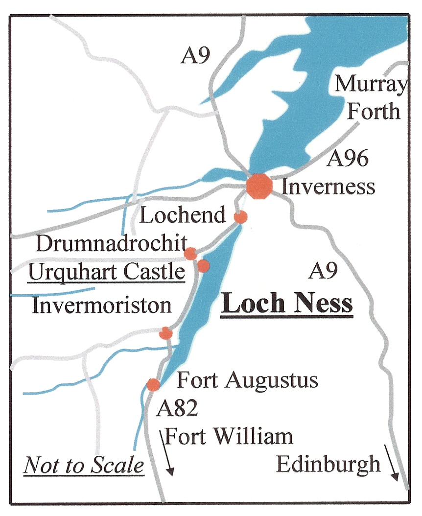 Puntos de interés alrededor del Lago Ness