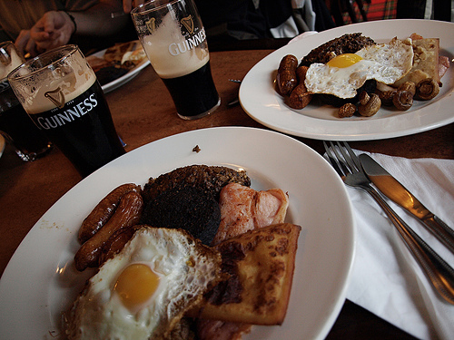 Gastronomía de Edimburgo Desayuno escocés