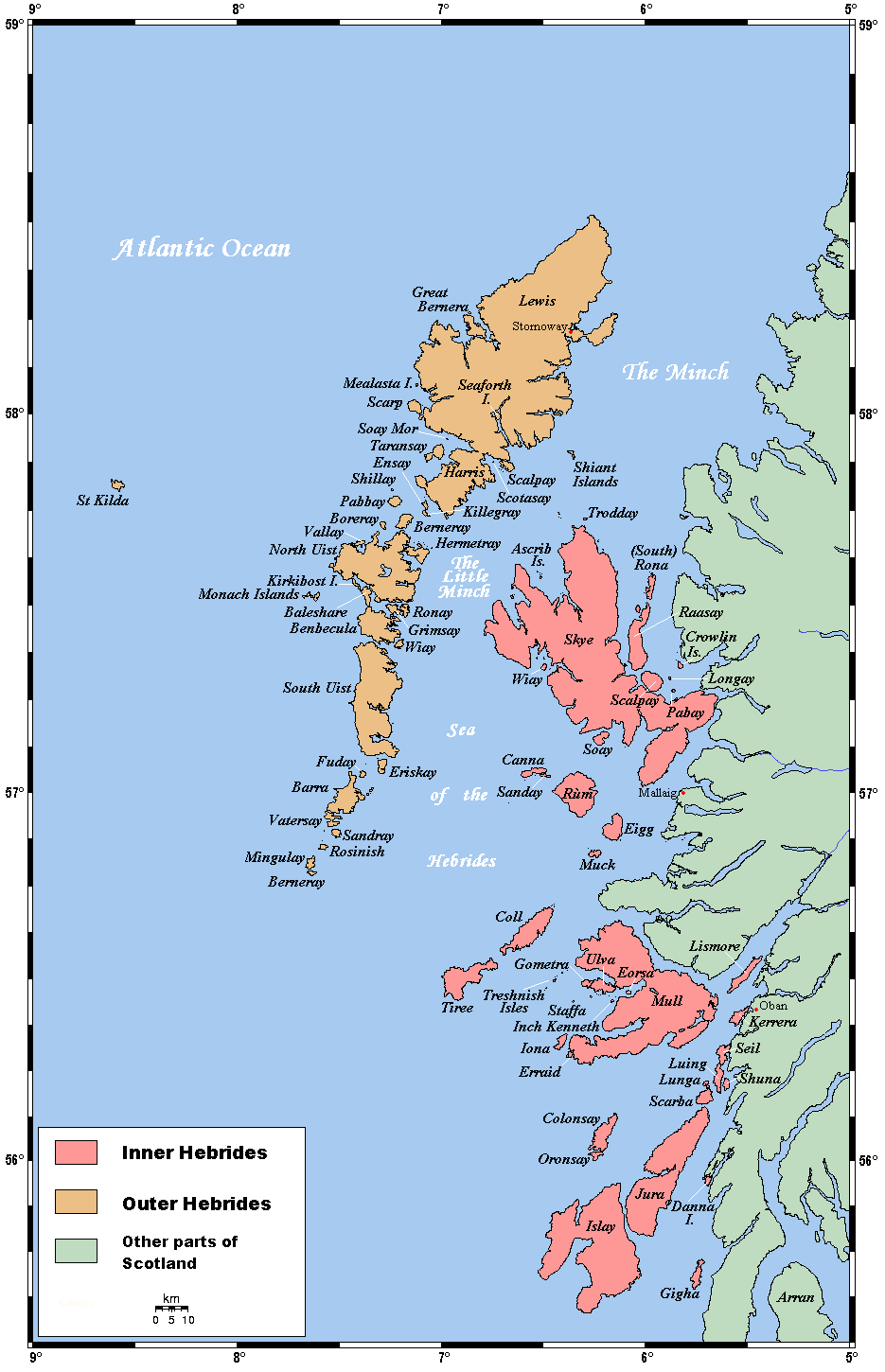 Islas Hébridas | Interiores y Exteriores | Turismo Escocia | Que ver