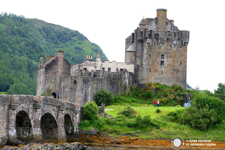 Entrada al castillo de Eilean Donan